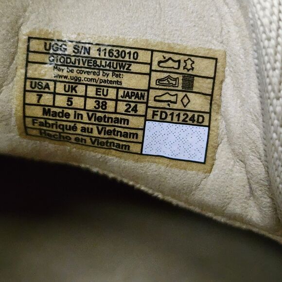 UGG Cityfunc Platform Shoes Loafer Mary Jane Square toe Suede Womens 7 NEW - Picture 11 of 15